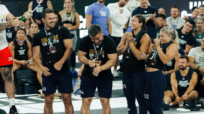 podium atletas de crossfit