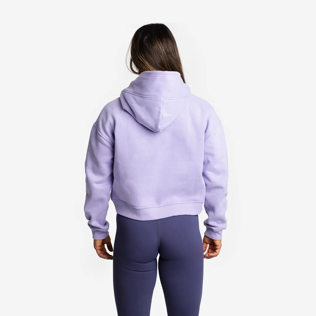 Sudadera Mujer Crop con Capucha